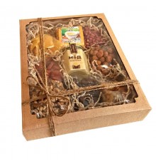 Подарочный набор с медом и орехами "Медовый вечер"